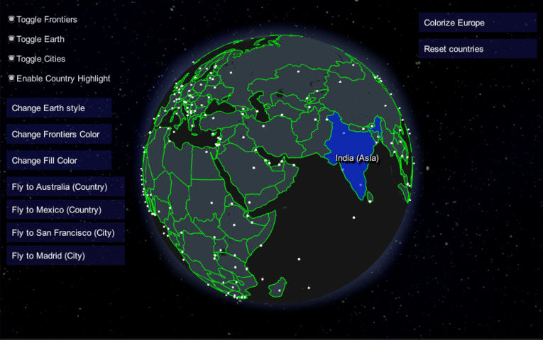 World Map Globe Lite Edition
