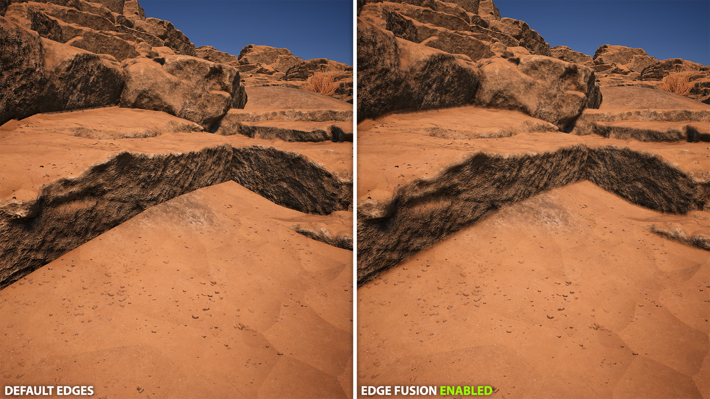 Edge Fusion: Smooth Surface Contacts
