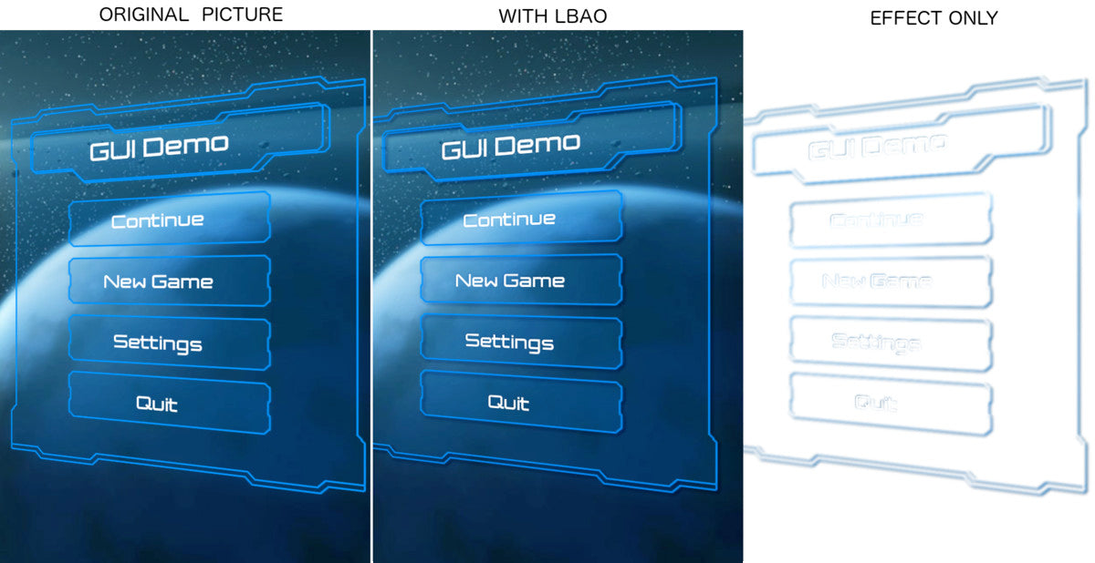 Luma Based Ambient Occlusion 2 (SSAO 2D)