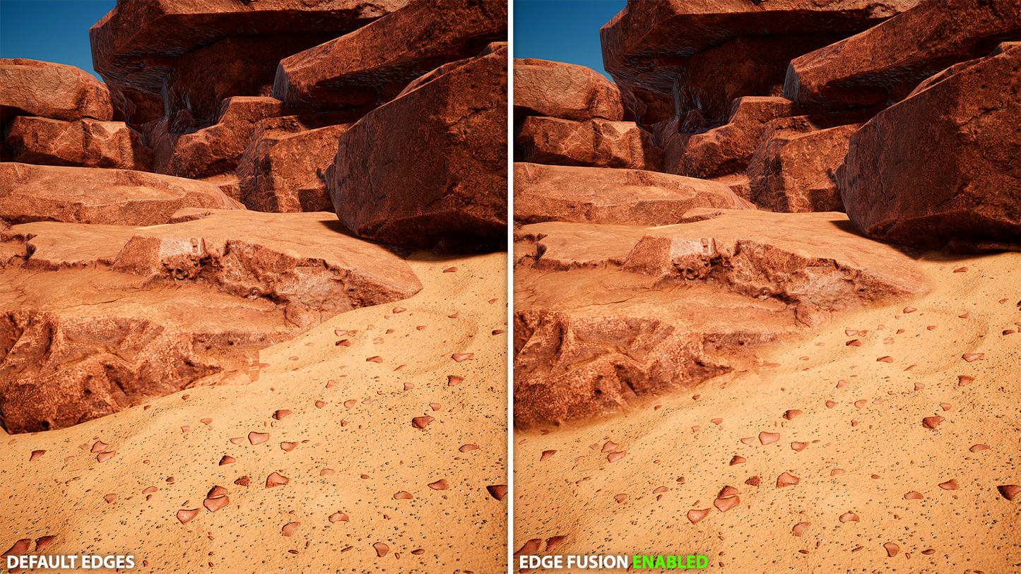 Edge Fusion: Smooth Surface Contacts