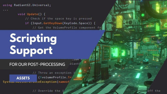Scripting tips for for our post-processing effects in URP