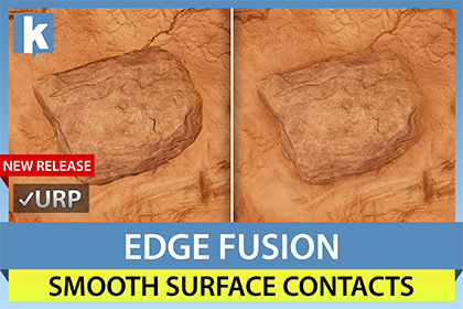 Edge Fusion: Smooth Surface Contacts