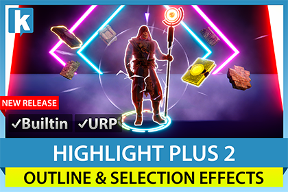 Highlight Plus 2 - All in One Outline & Selection Effects – Kronnect Store
