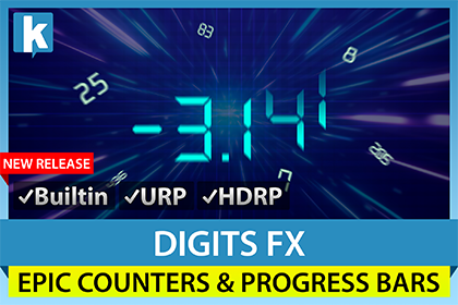 Digits FX - Epic Counters & Progress Bars