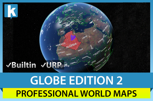 World Map Globe Edition 2