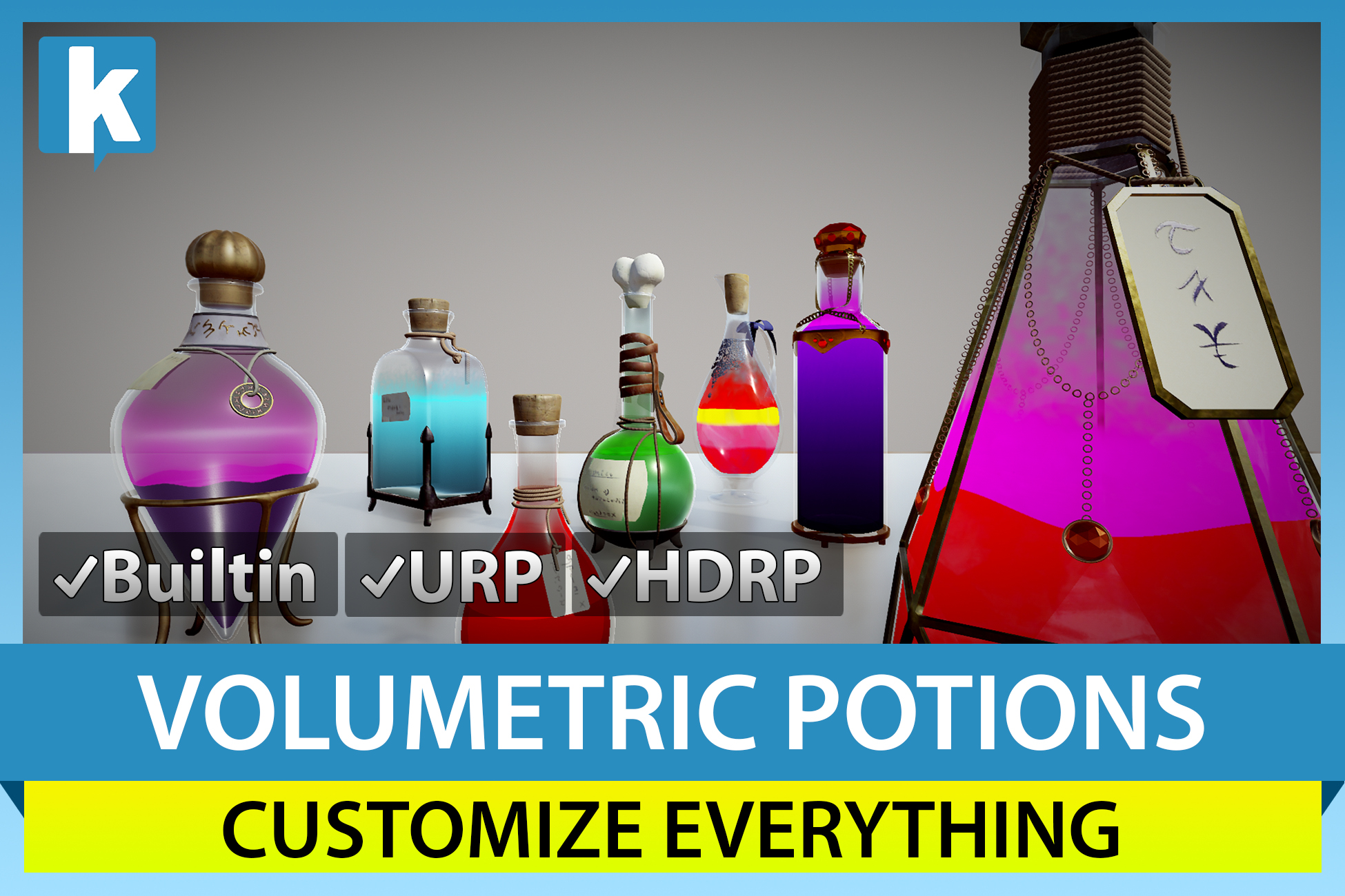Vortex Potion Potions & Volumetric Liquid – Kronnect Store