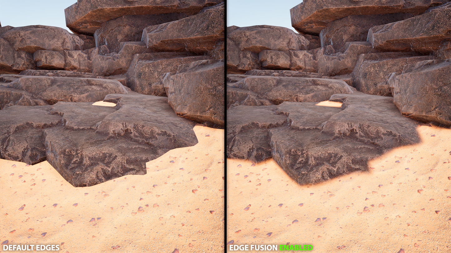 Edge Fusion HDRP: Smooth Surface Contacts