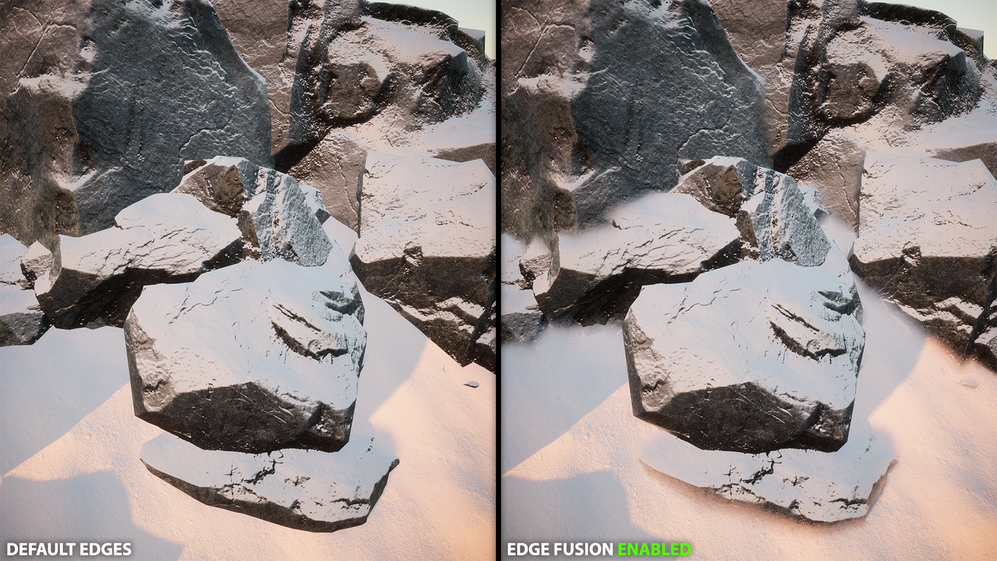 Edge Fusion HDRP: Smooth Surface Contacts