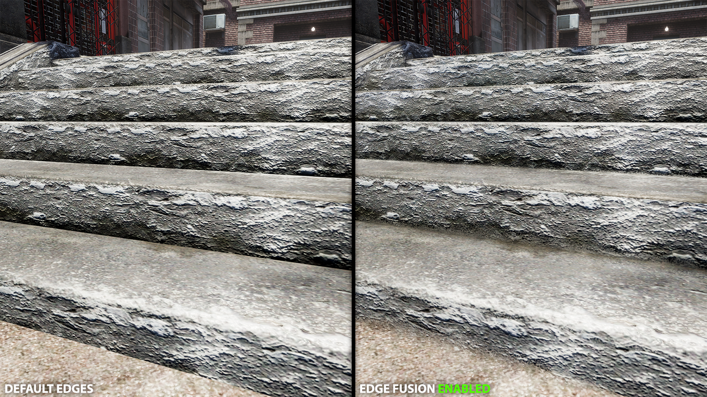 Edge Fusion HDRP: Smooth Surface Contacts