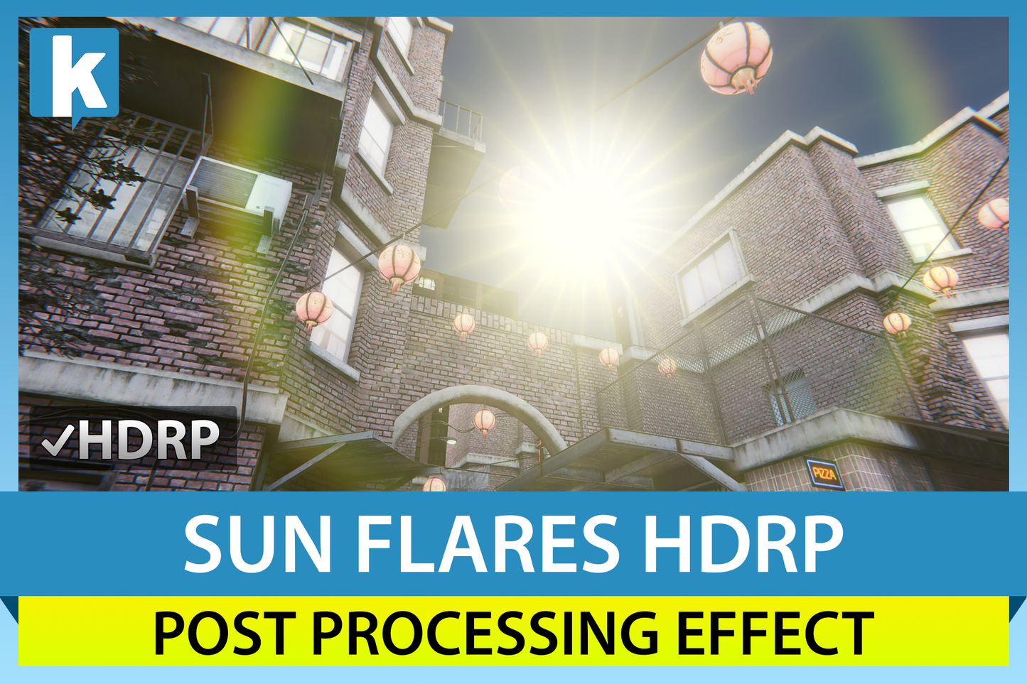 Sun Flares HDRP