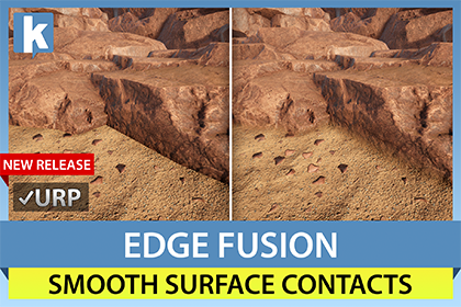 Edge Fusion: Smooth Surface Contacts
